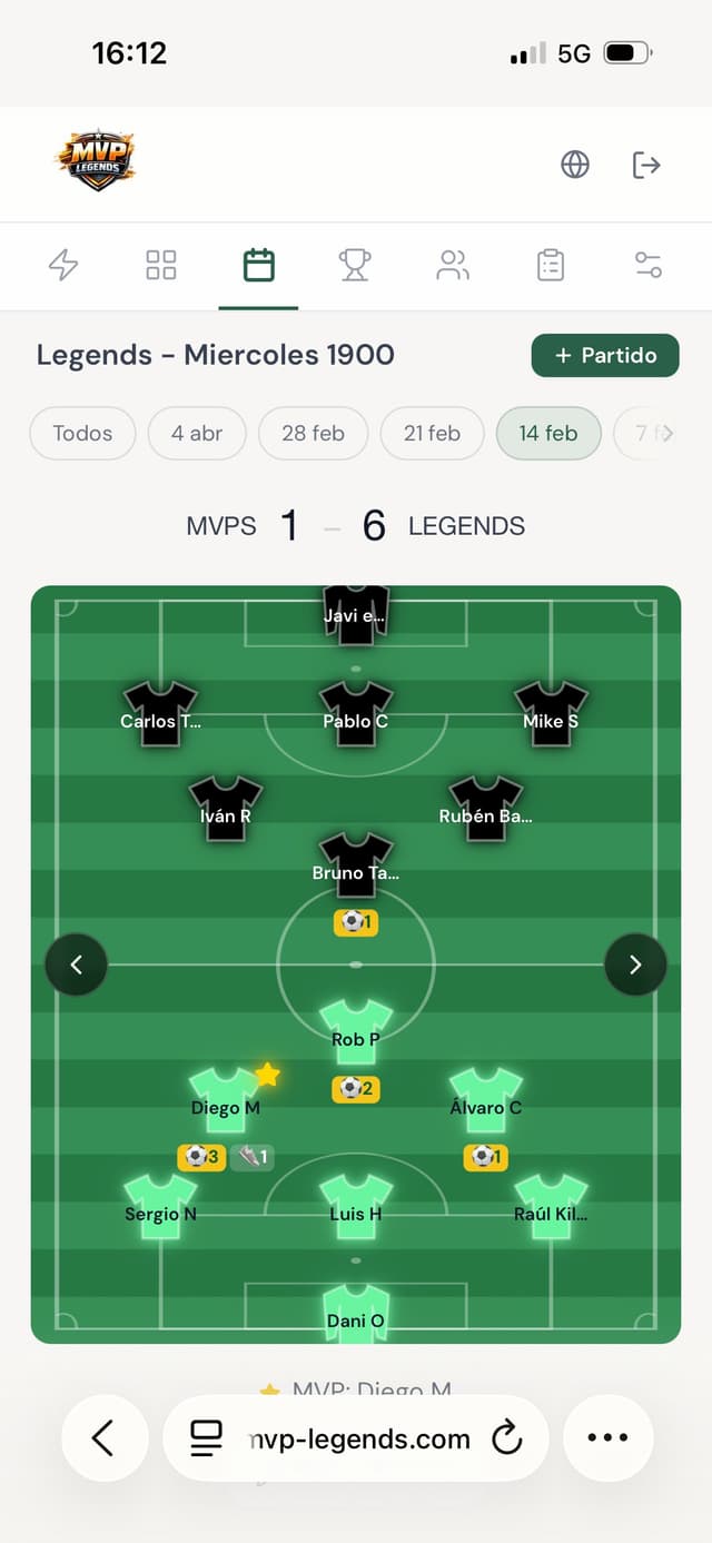 Your rank updates instantly